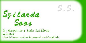 szilarda soos business card